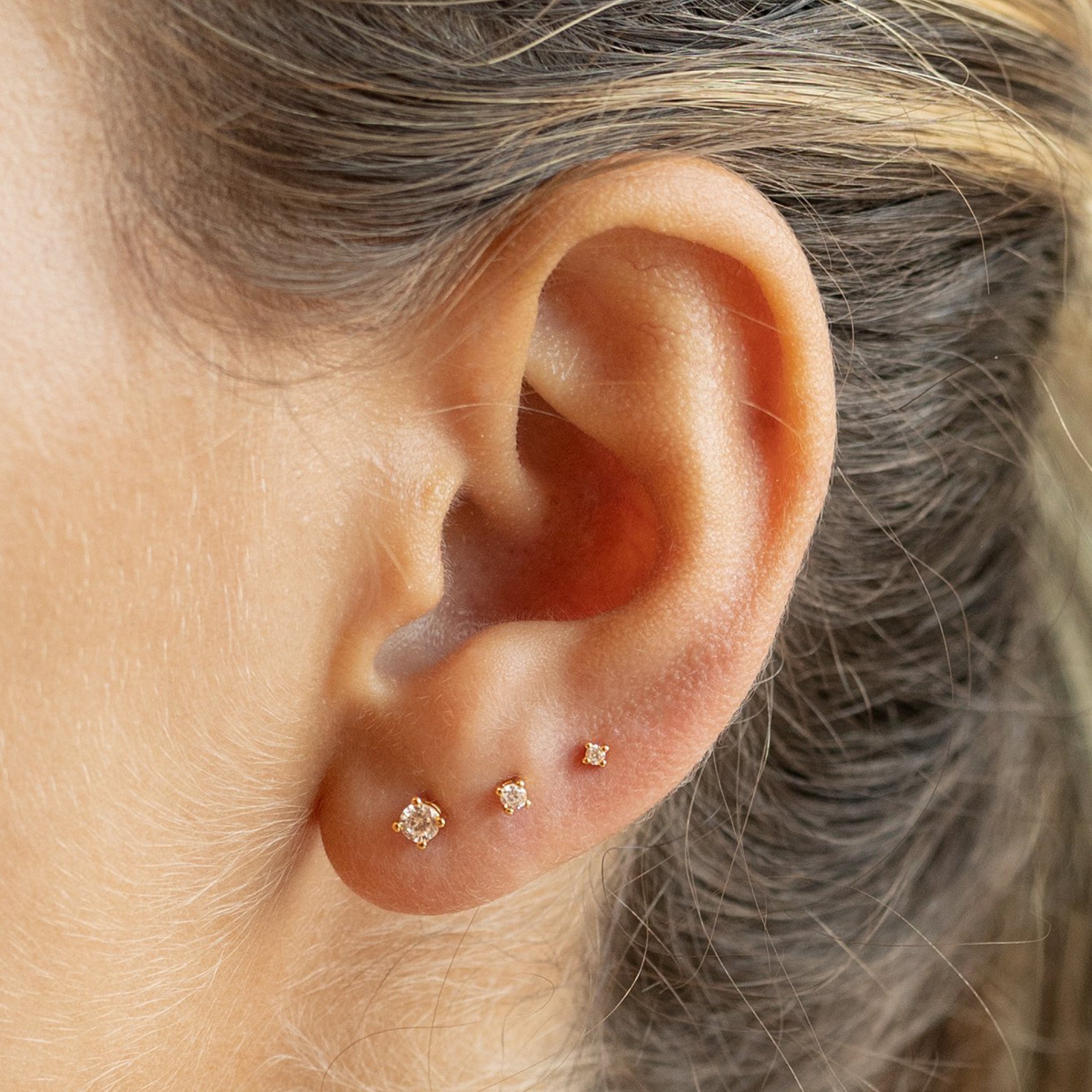 CZ Studs Set - Image 2