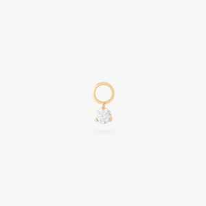 Micro CZ Clicker Charm