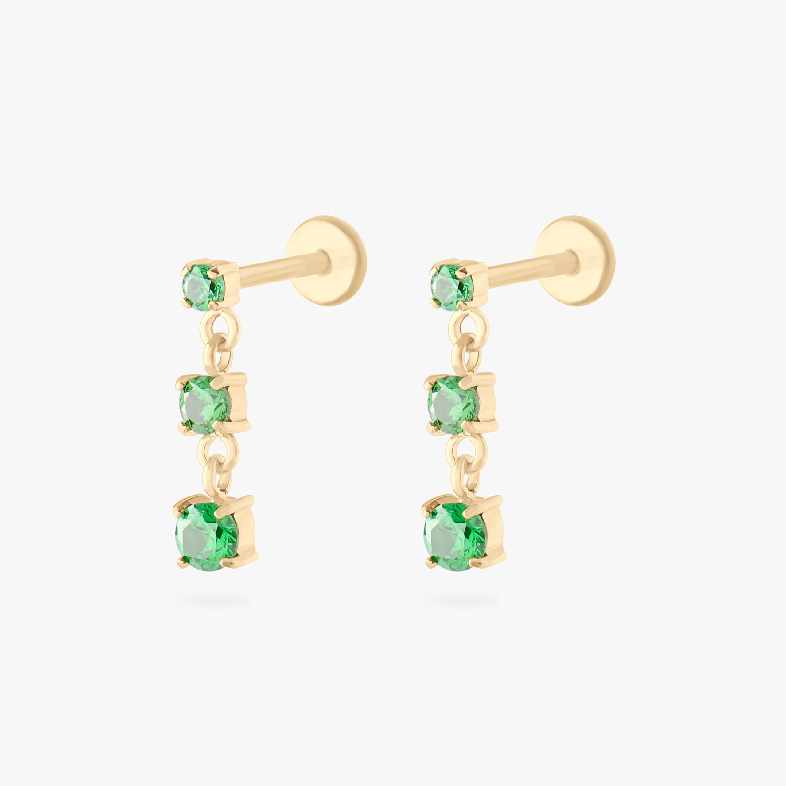 CZ Drip Flatback Stud - Image 12