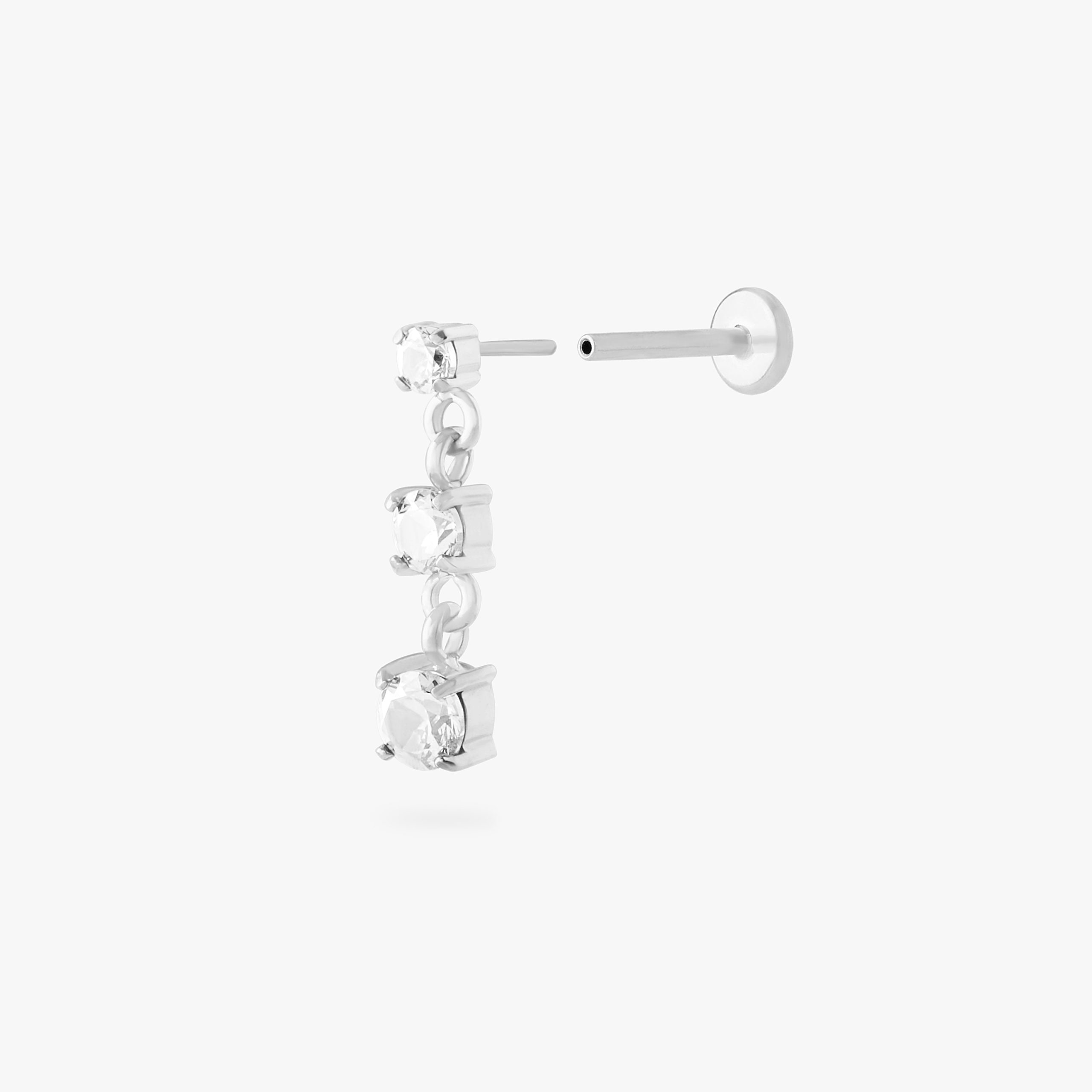 CZ Drip Flatback Stud - Image 16
