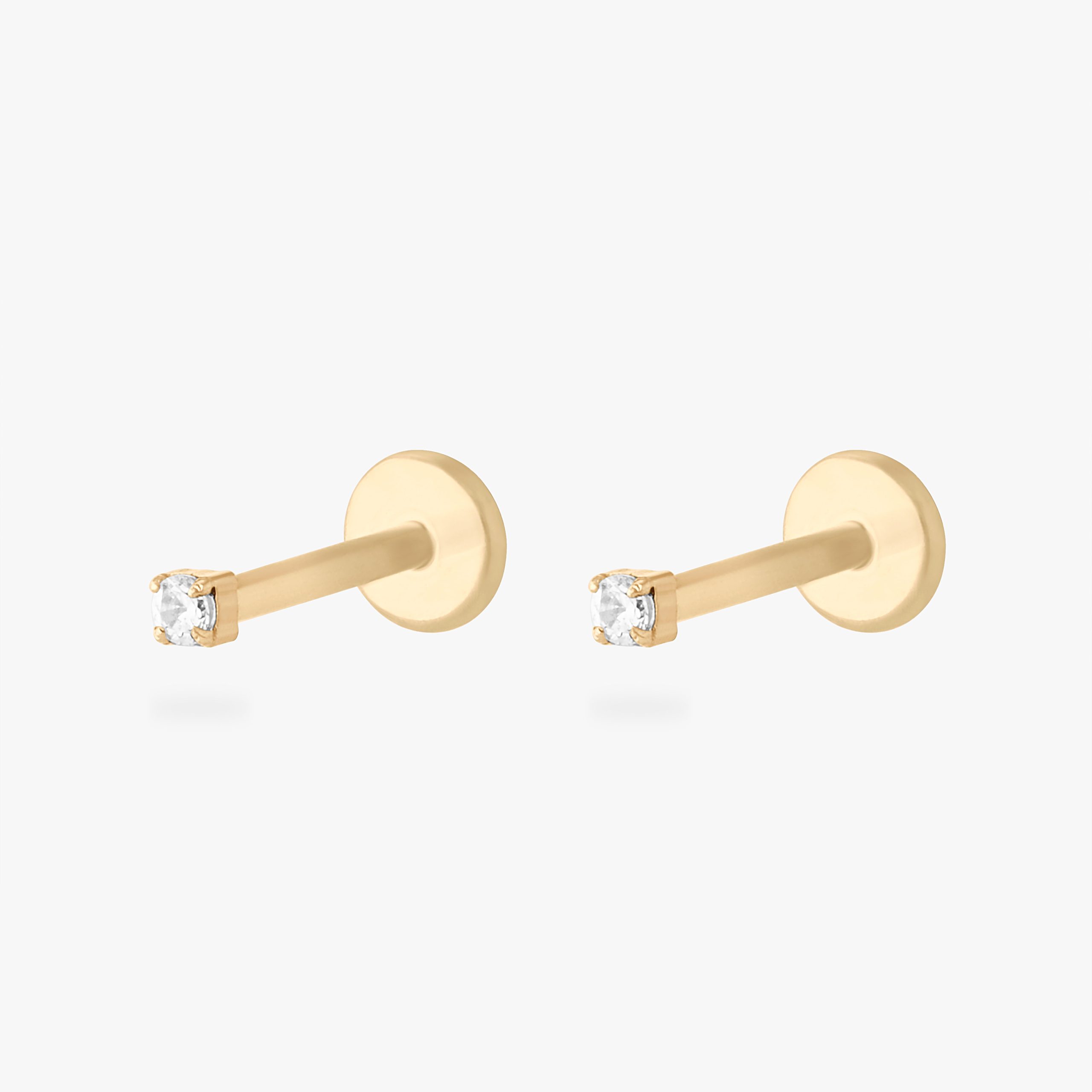 Micro CZ Flatback Stud - Image 5