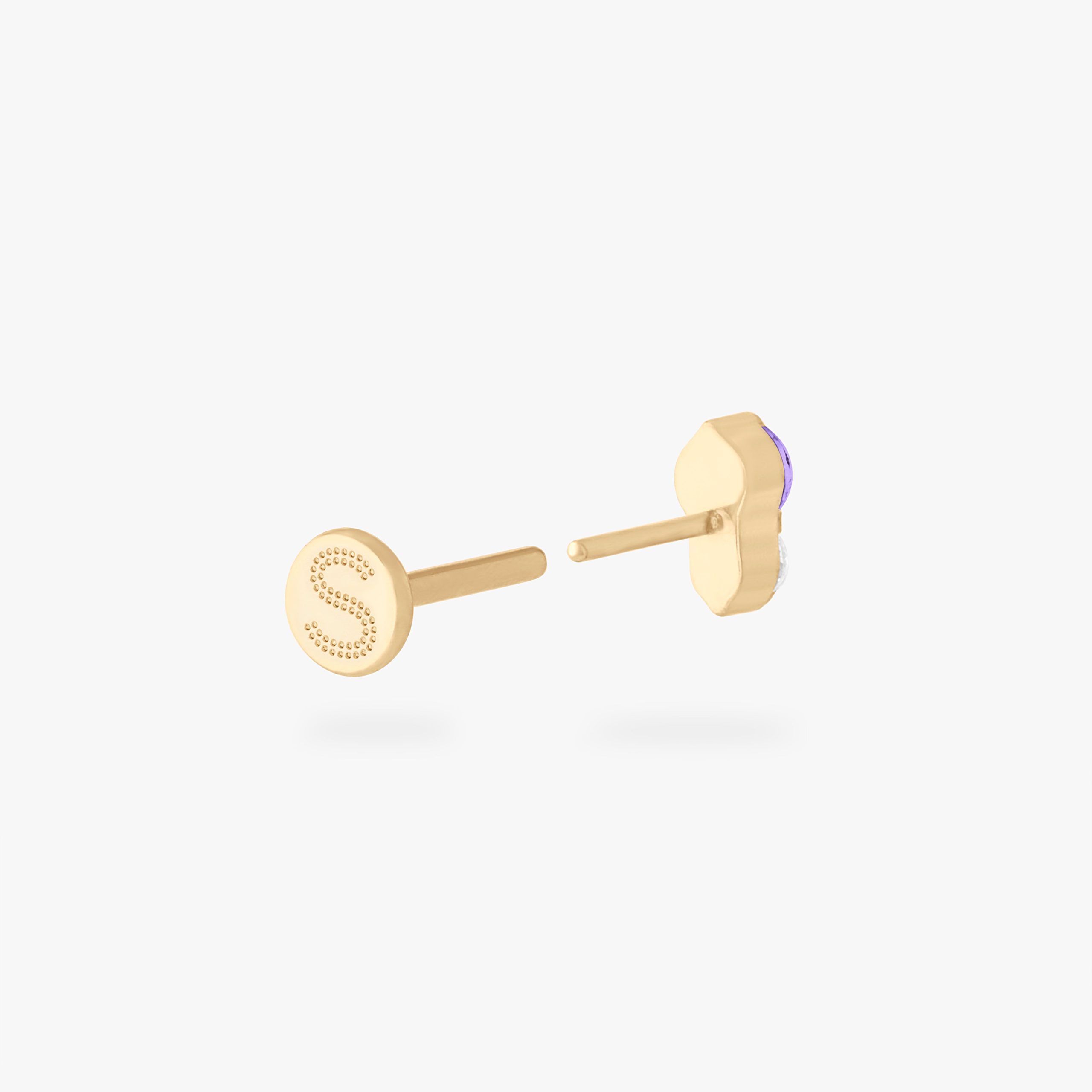 Stacked CZ Flatback Stud - Image 11