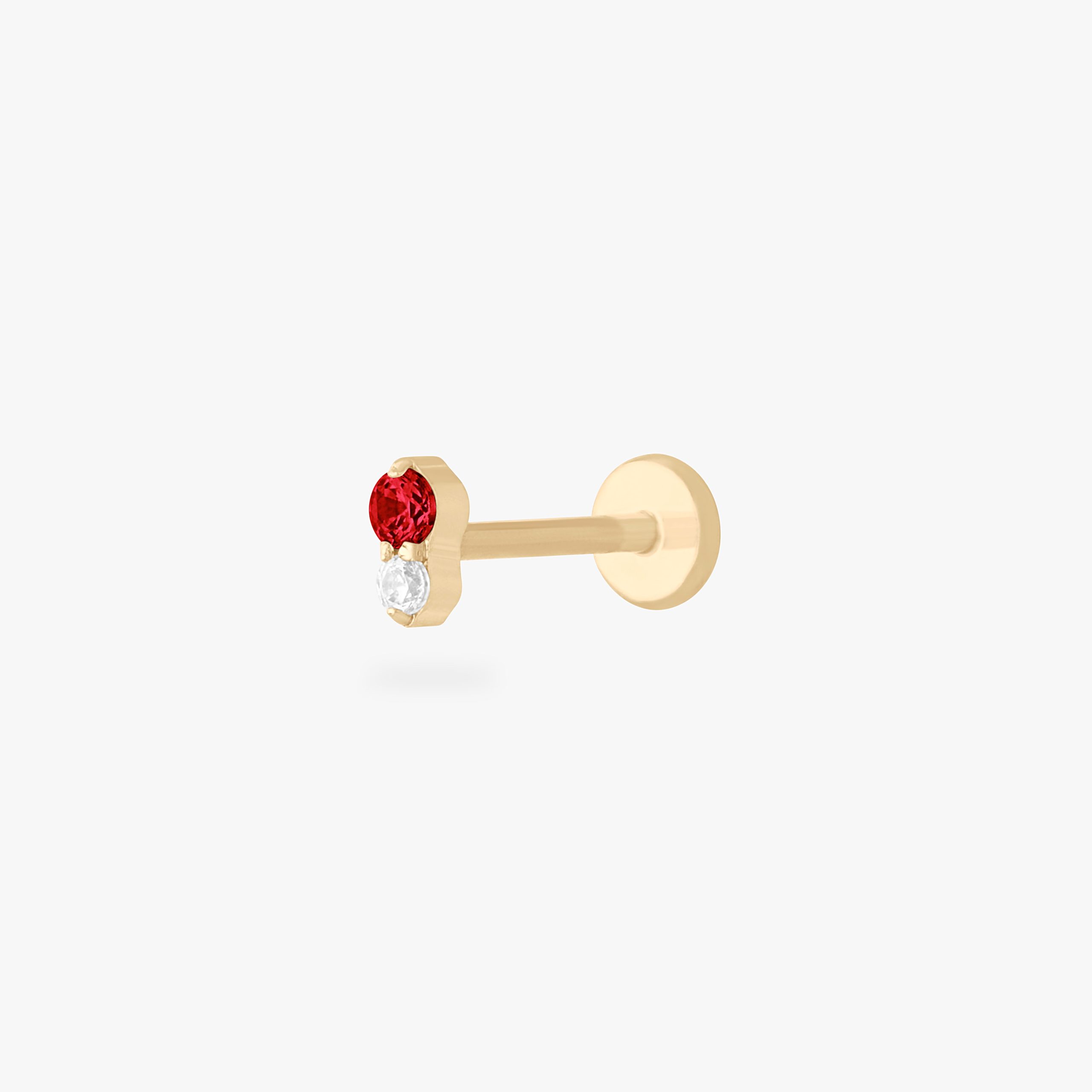 Stacked CZ Flatback Stud - Image 21
