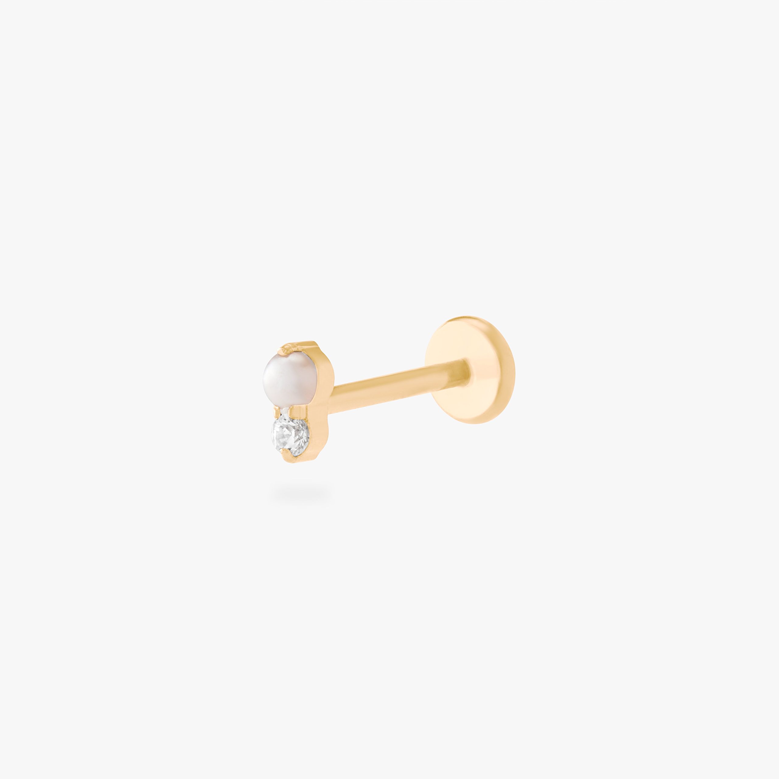 Stacked CZ Flatback Stud - Image 27