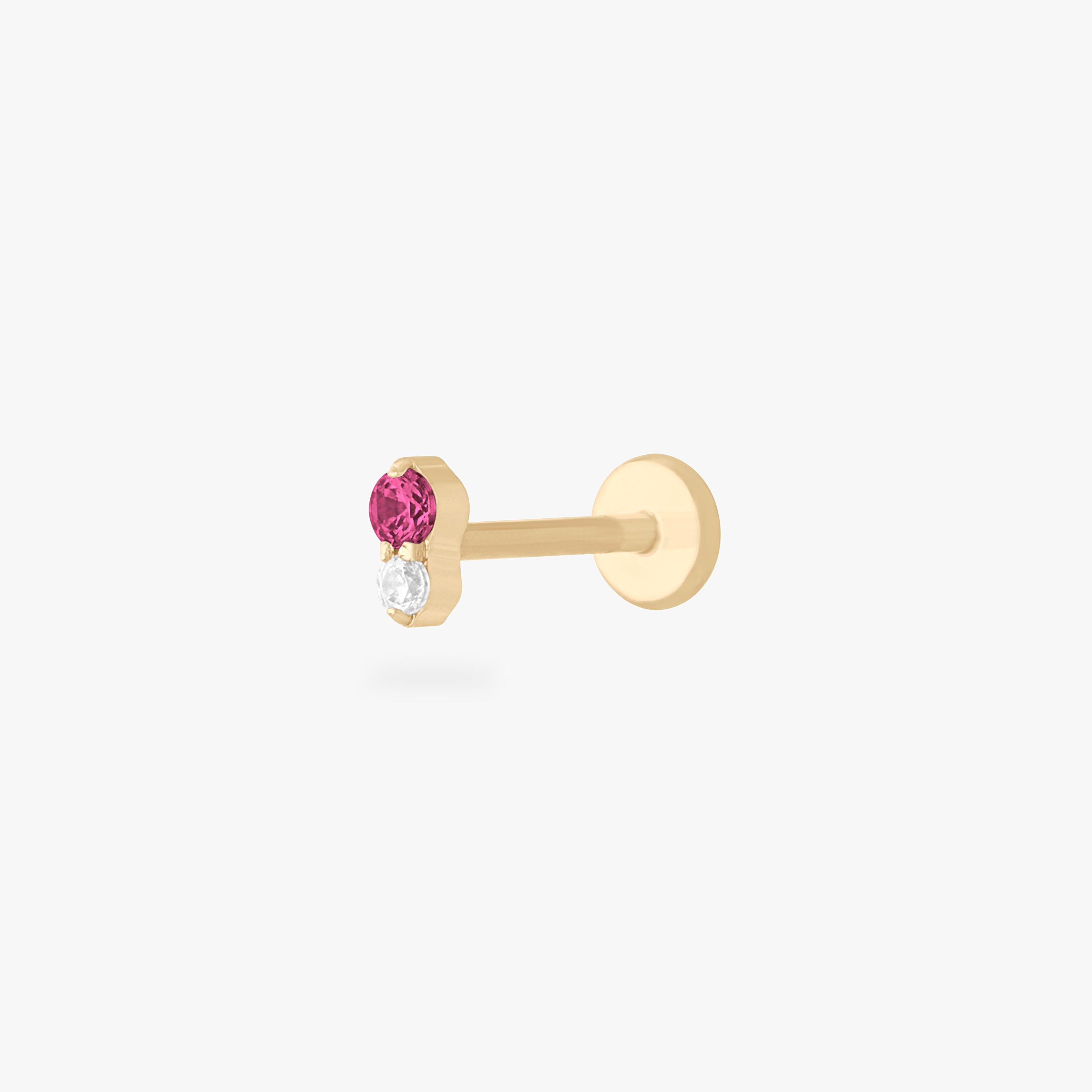 Stacked CZ Flatback Stud - Image 22