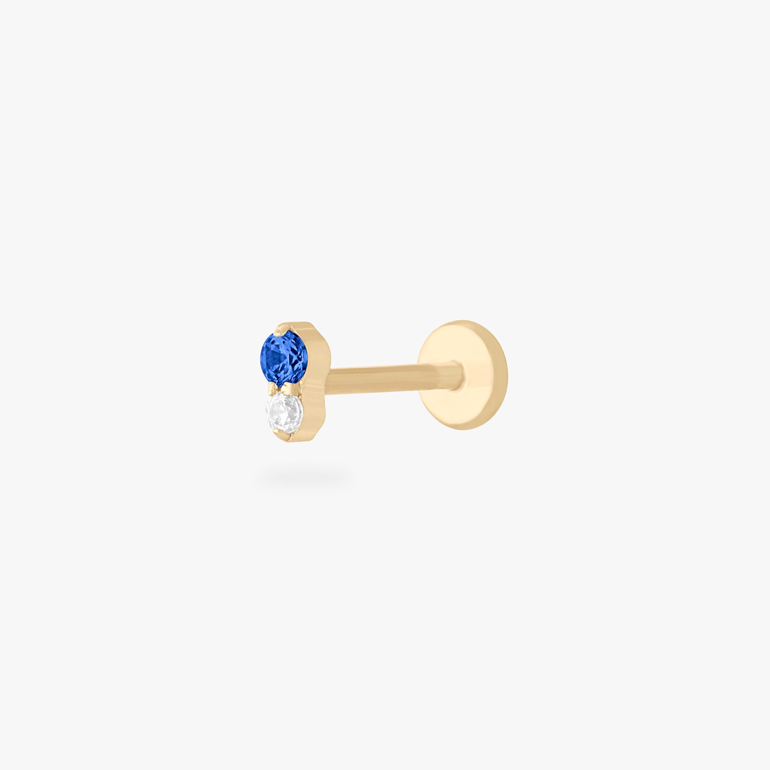 Stacked CZ Flatback Stud - Image 25