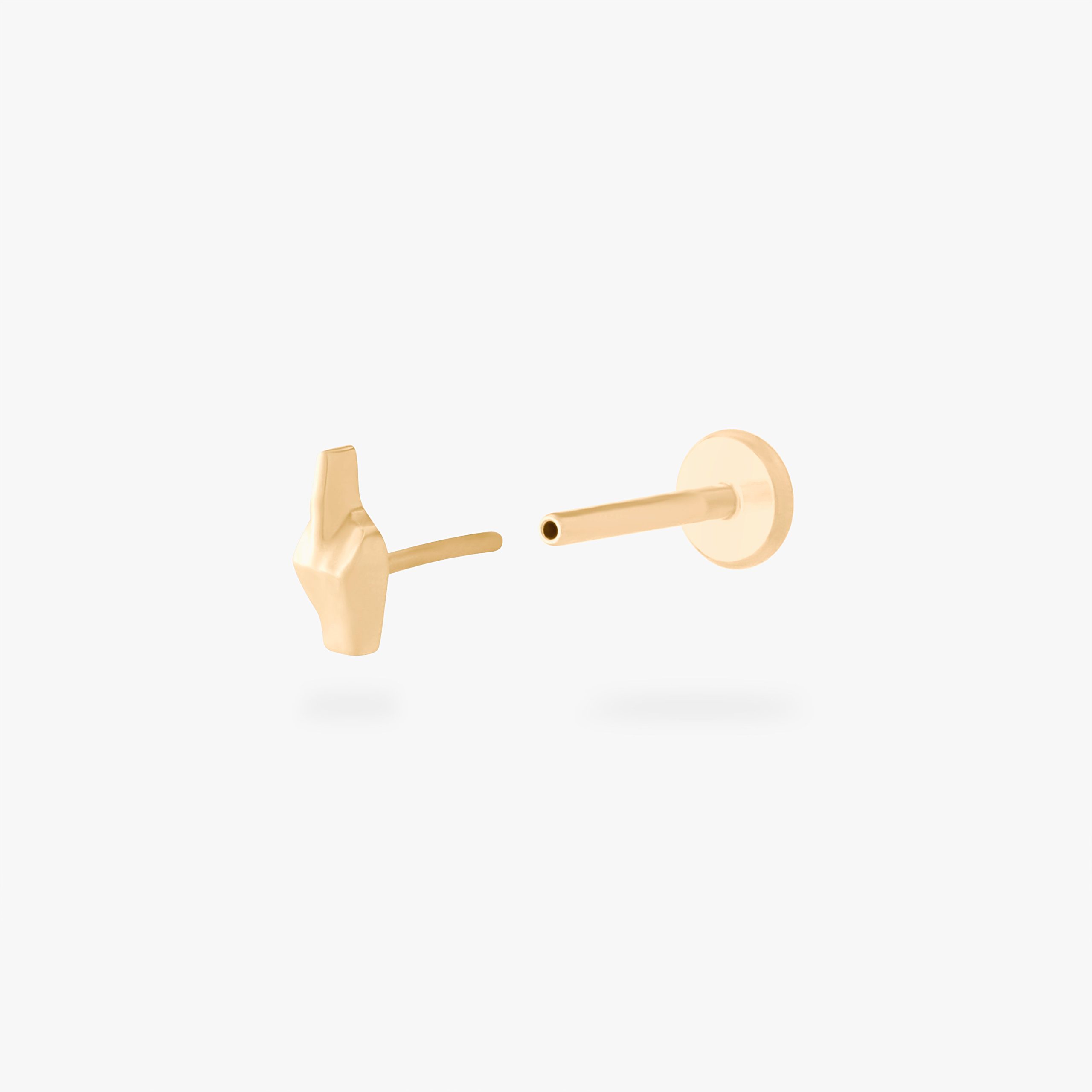 Middle Finger Flatback Stud - Image 4