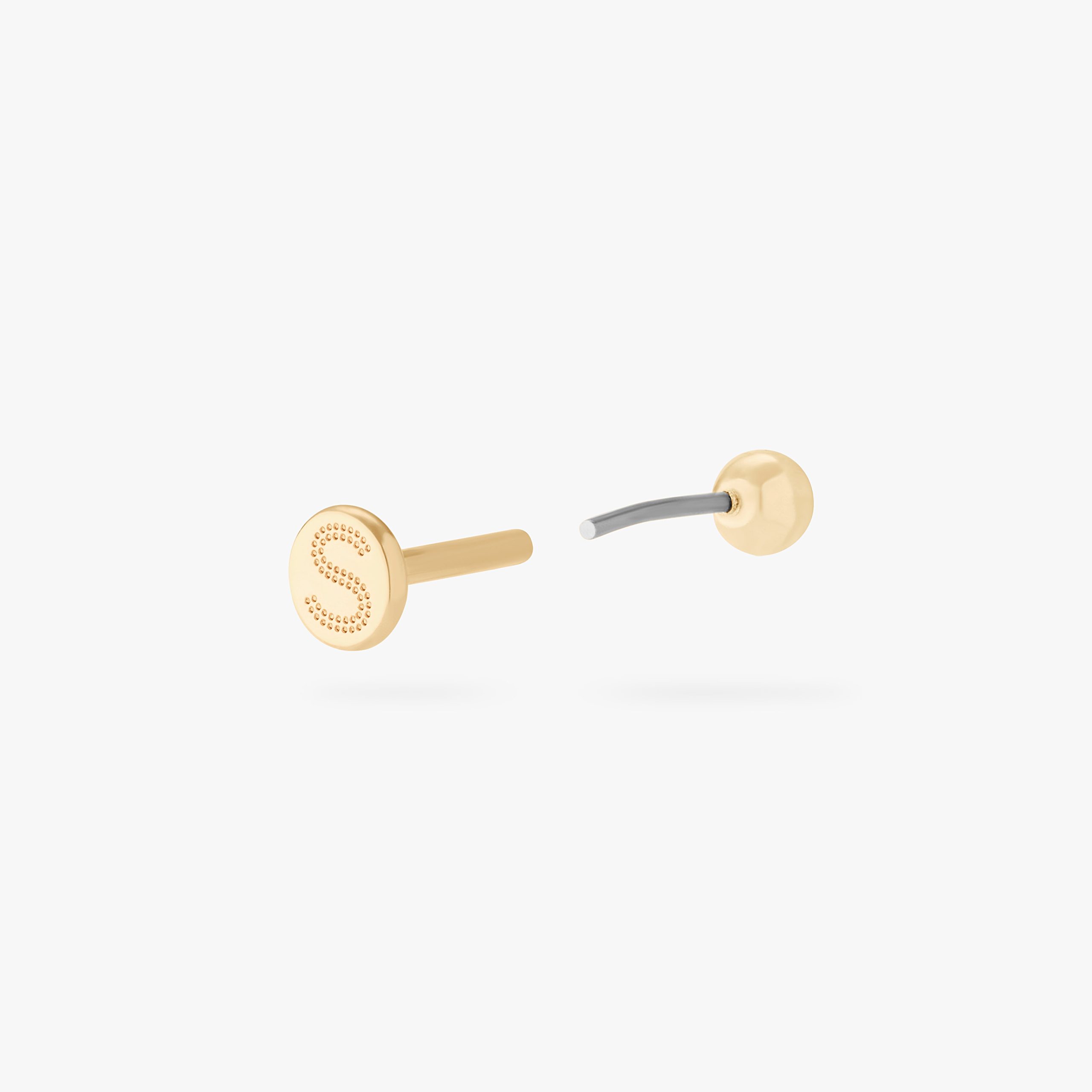 14K Ball Flatback - Image 4
