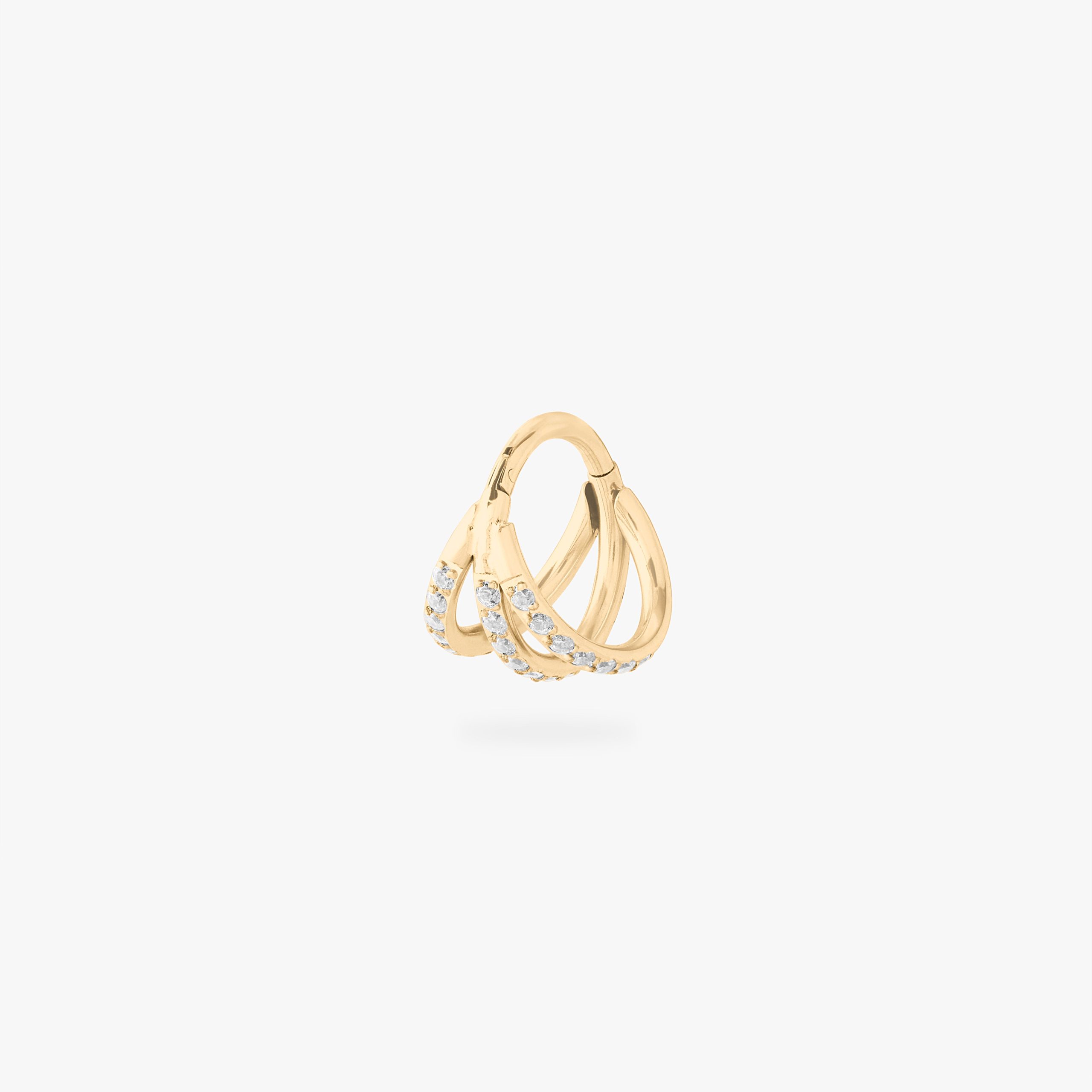 8mm Triple Pave Clicker - Image 4