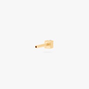 Gold Mini CZ Flatback Post