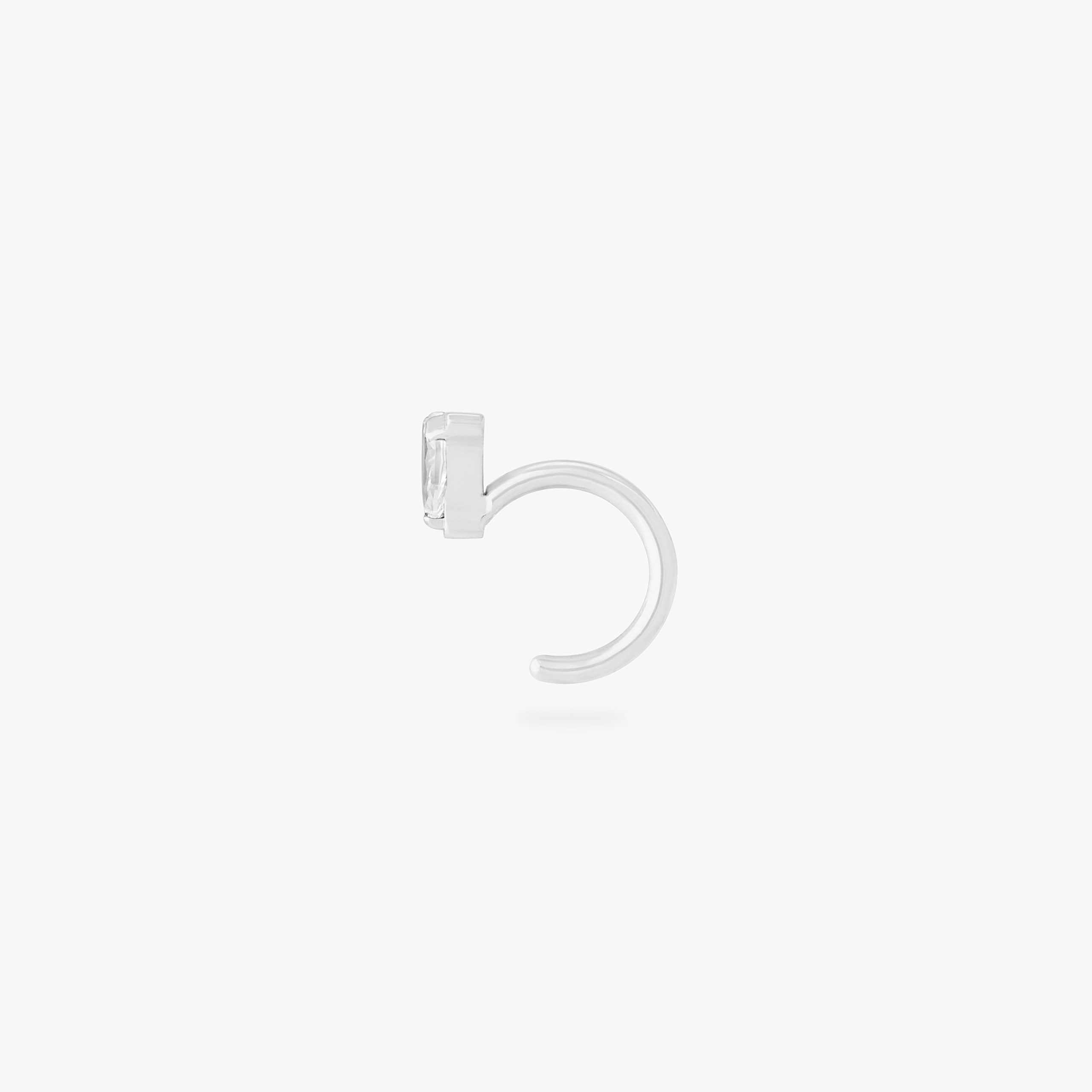 Open CZ Huggie 5mm - Image 7