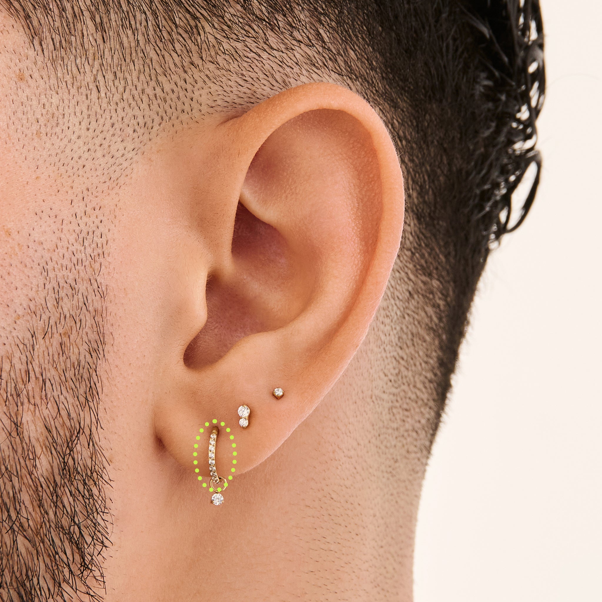 8mm Pave Clicker - Image 15