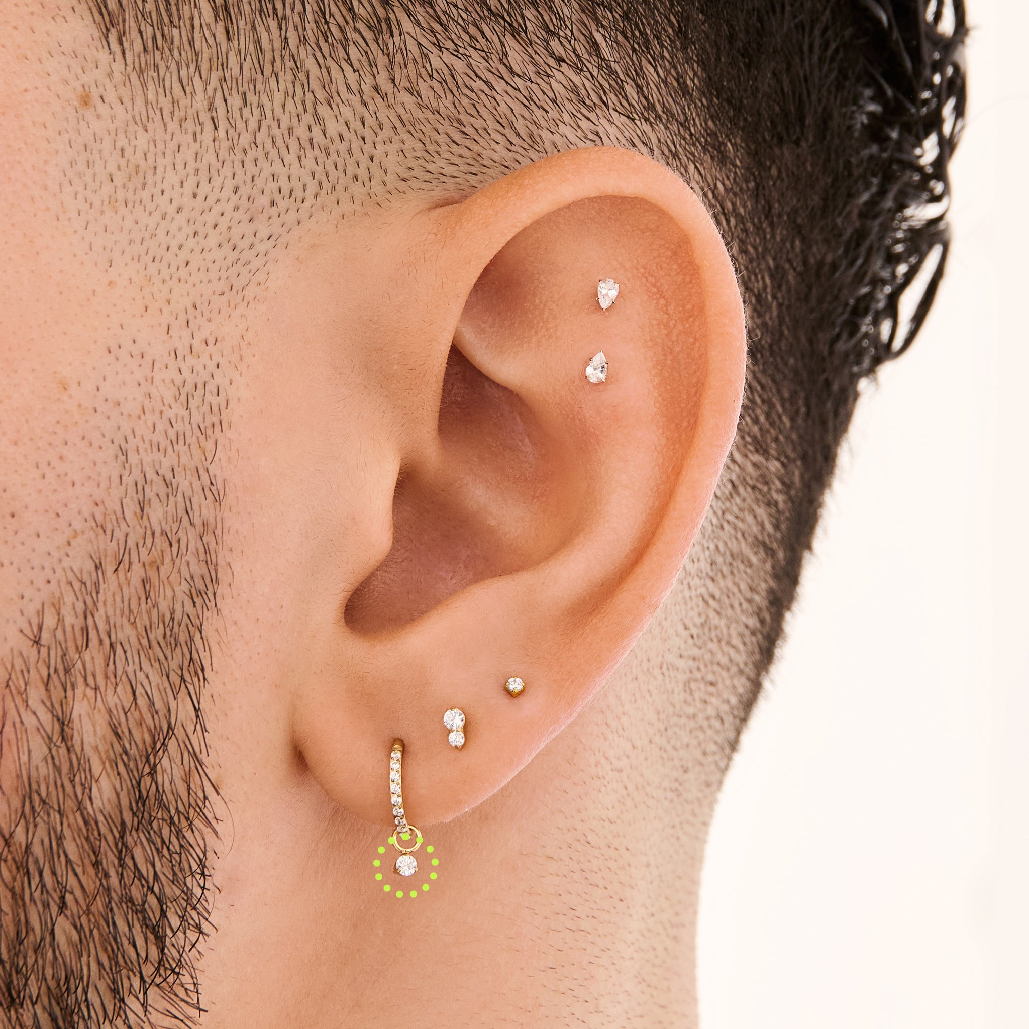 Micro CZ Clicker Charm - Image 14