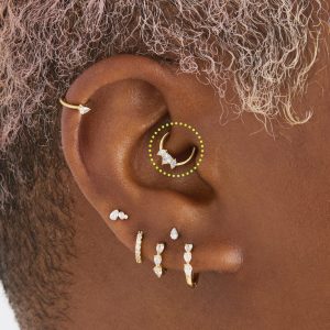 Alternative view of 8mm Crown Pear Clicker