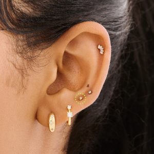 Alternative view of Micro Twinkle Flatback Stud