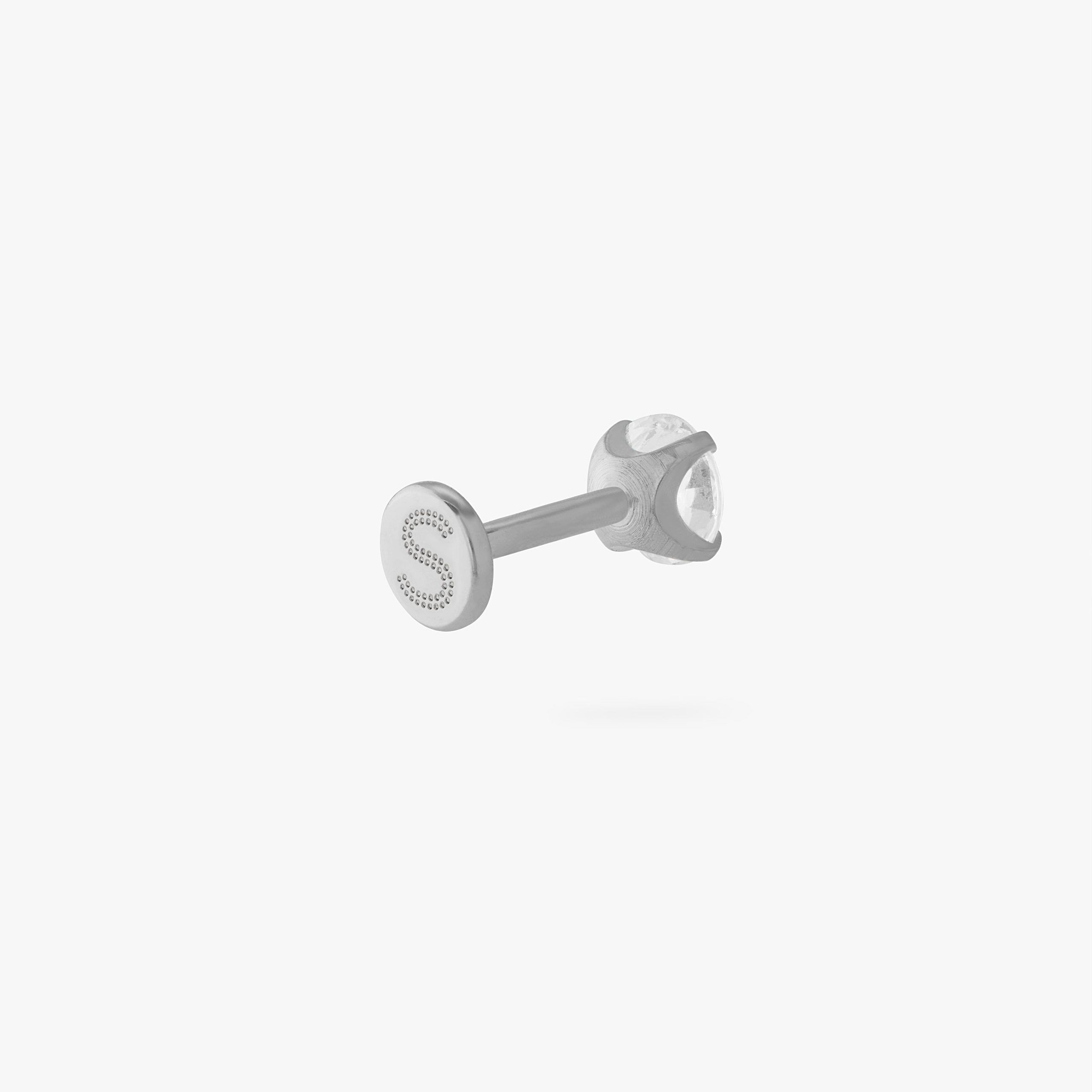 Titanium CZ Clear 4mm Flatback - Image 4