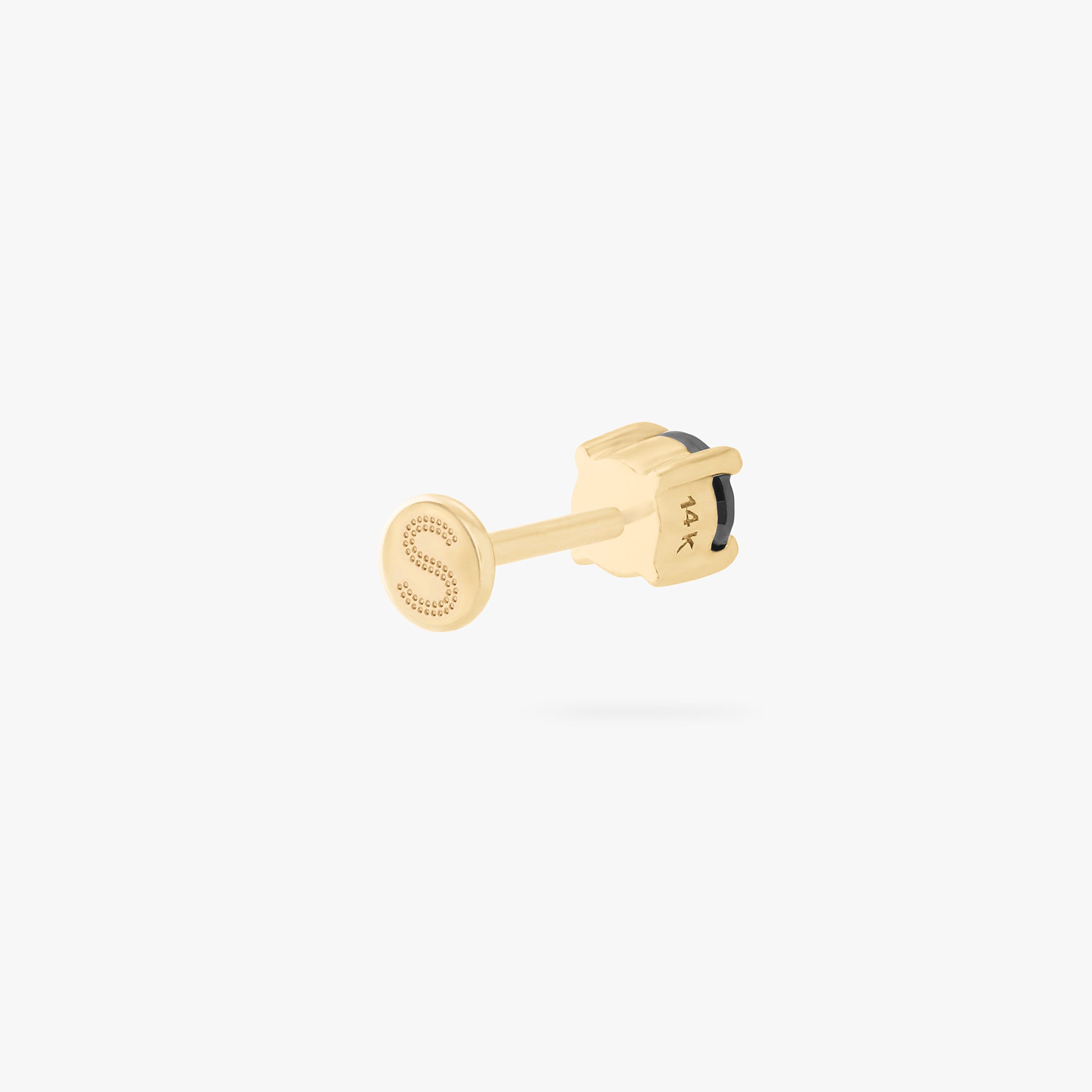 14K CZ 4mm Flatback - Image 10