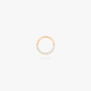 8mm Front Set Pave Clicker