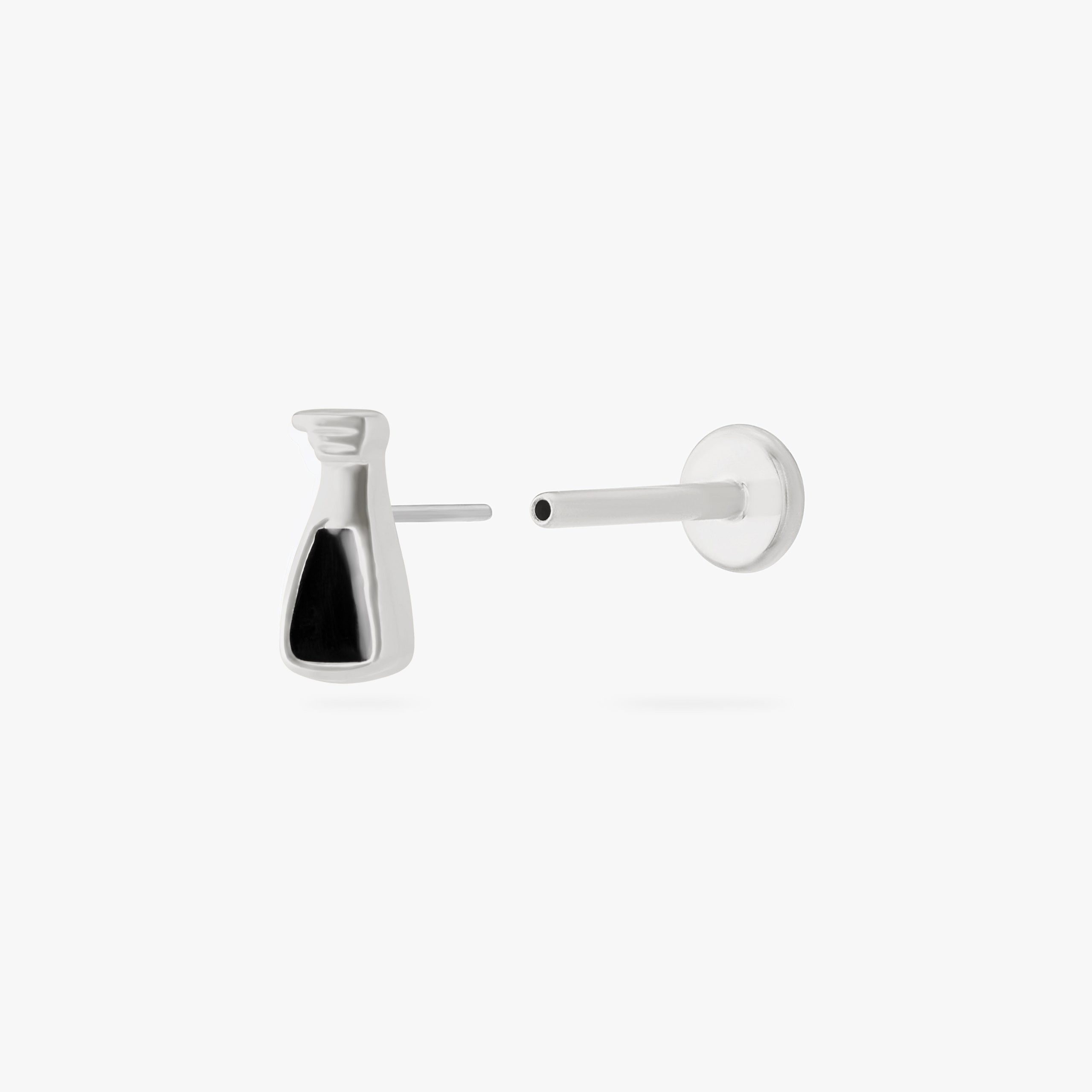 Black Vinegar Flatback Stud - Image 12