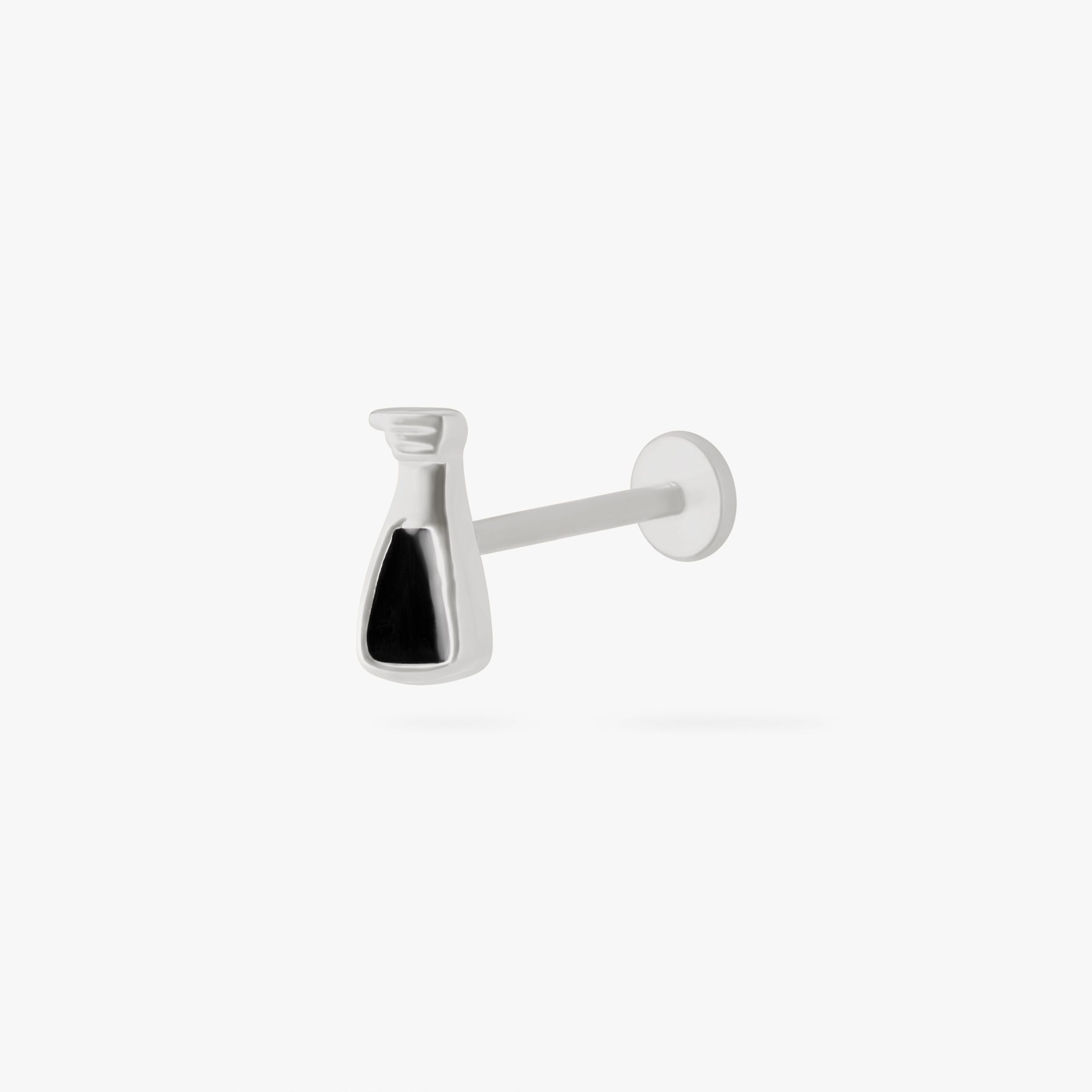 Black Vinegar Flatback Stud - Image 9