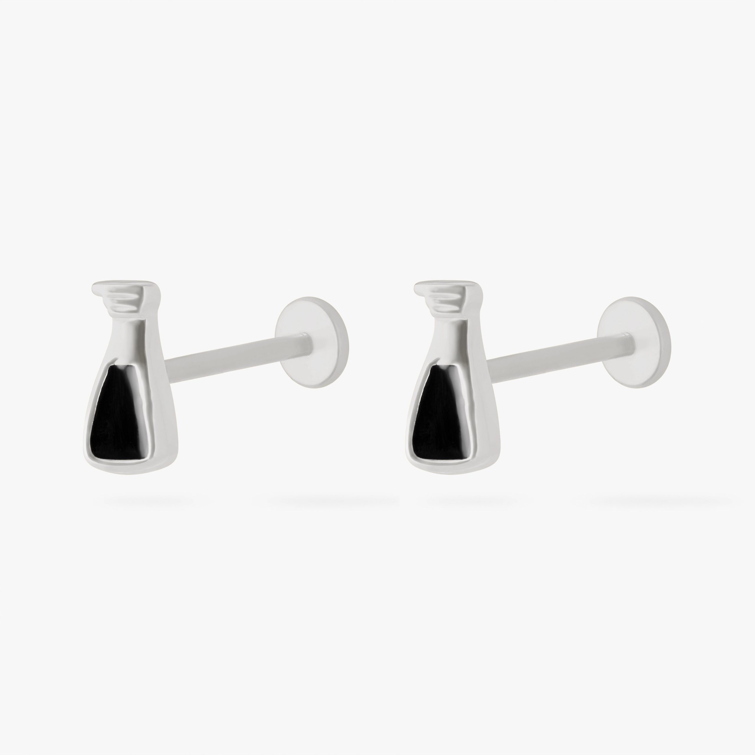 Black Vinegar Flatback Stud - Image 15