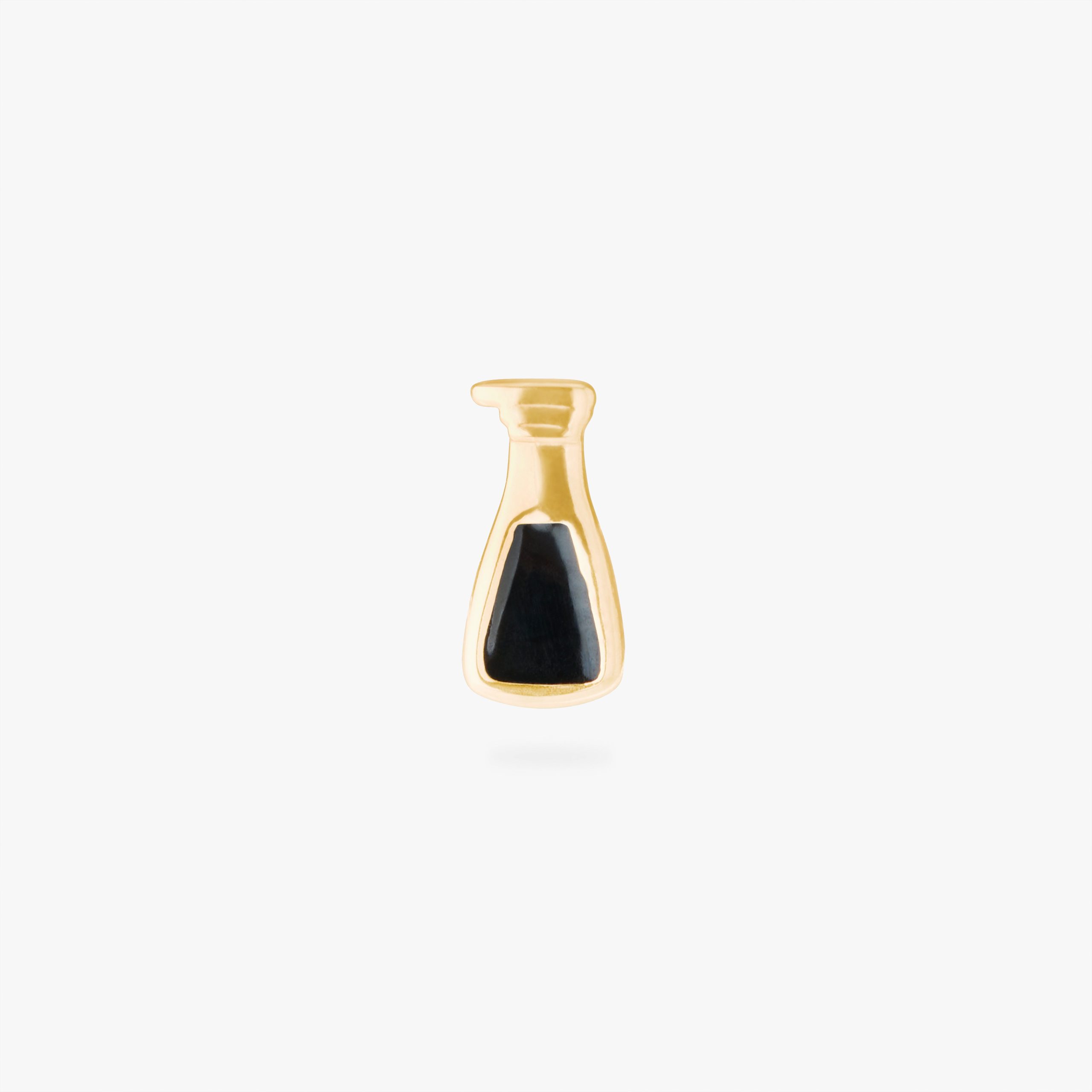 Black Vinegar Flatback Stud - Image 3